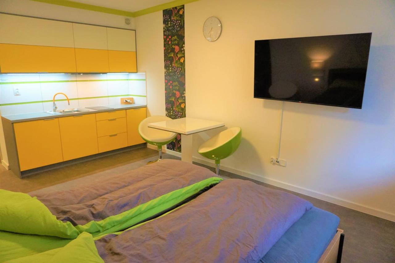 Usedom-Apartment Im Haus Feniks Swinoujscie Bagian luar foto