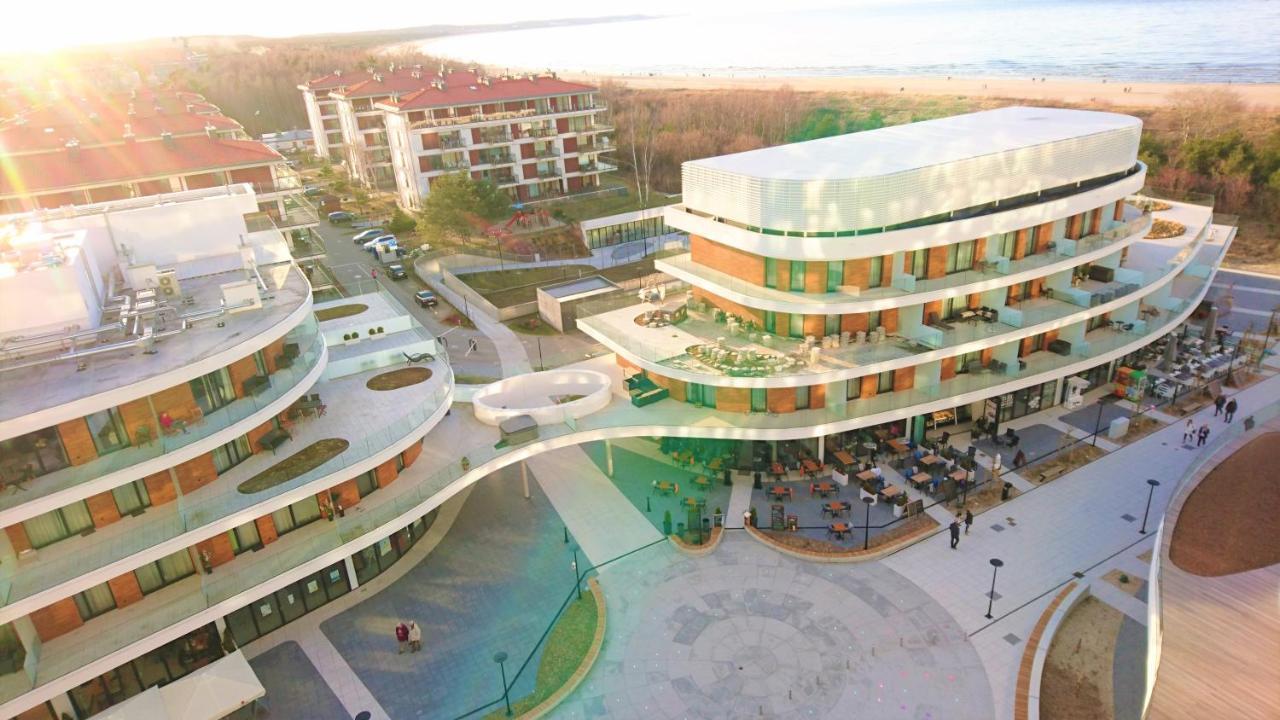 Usedom-Apartment Im Haus Feniks Swinoujscie Bagian luar foto